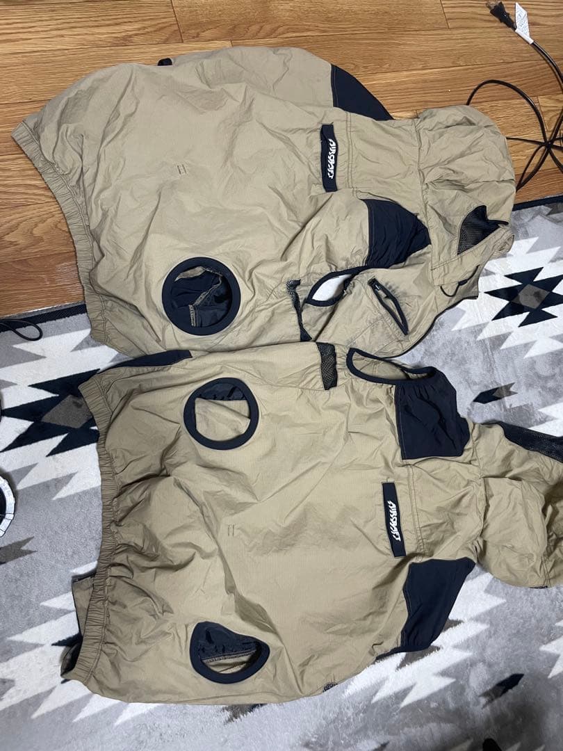 Burtle AC260 ファン付きジャケット 破れあり　バートル