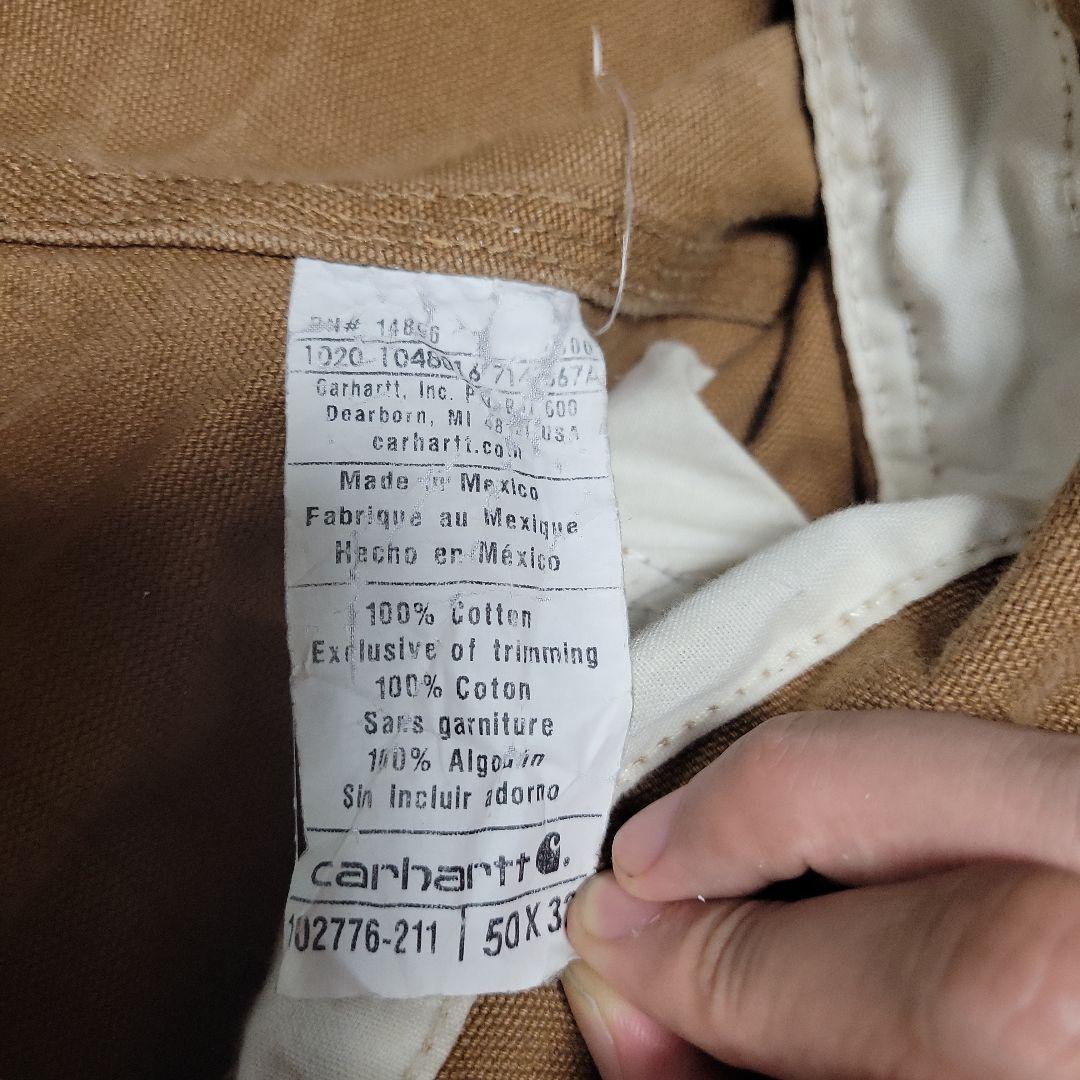 Carhartt オーバーオール　ダブルニー50×32