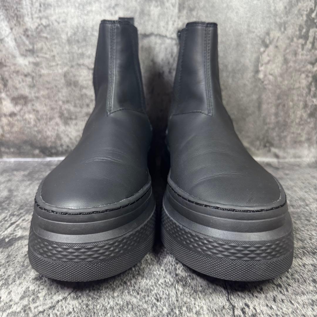 未使用級✨CONVERSE コンバース 24.5 オールスター ハイカット 厚底