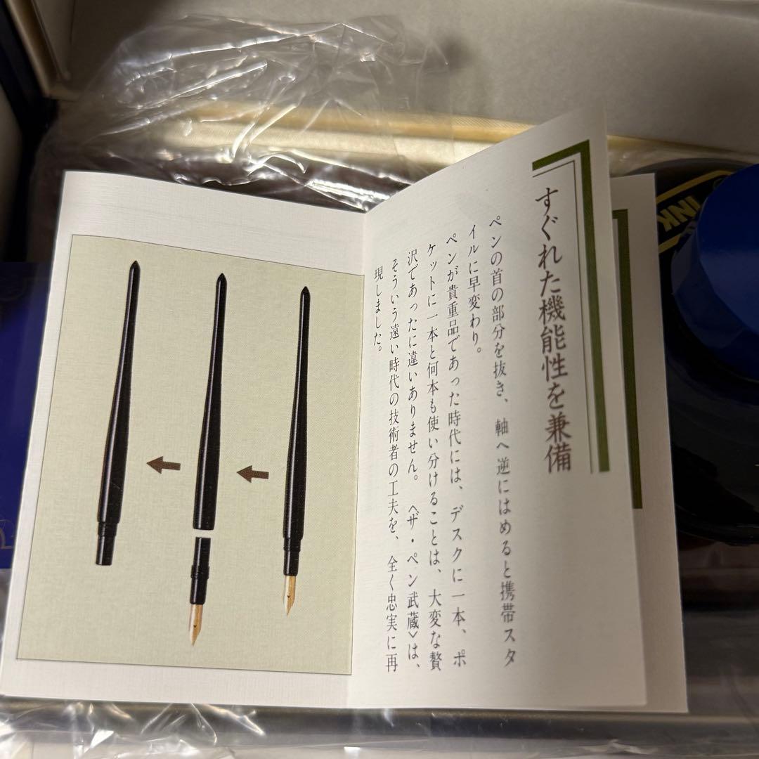 パイロット 万年筆 ザ・ペン 武蔵 中字