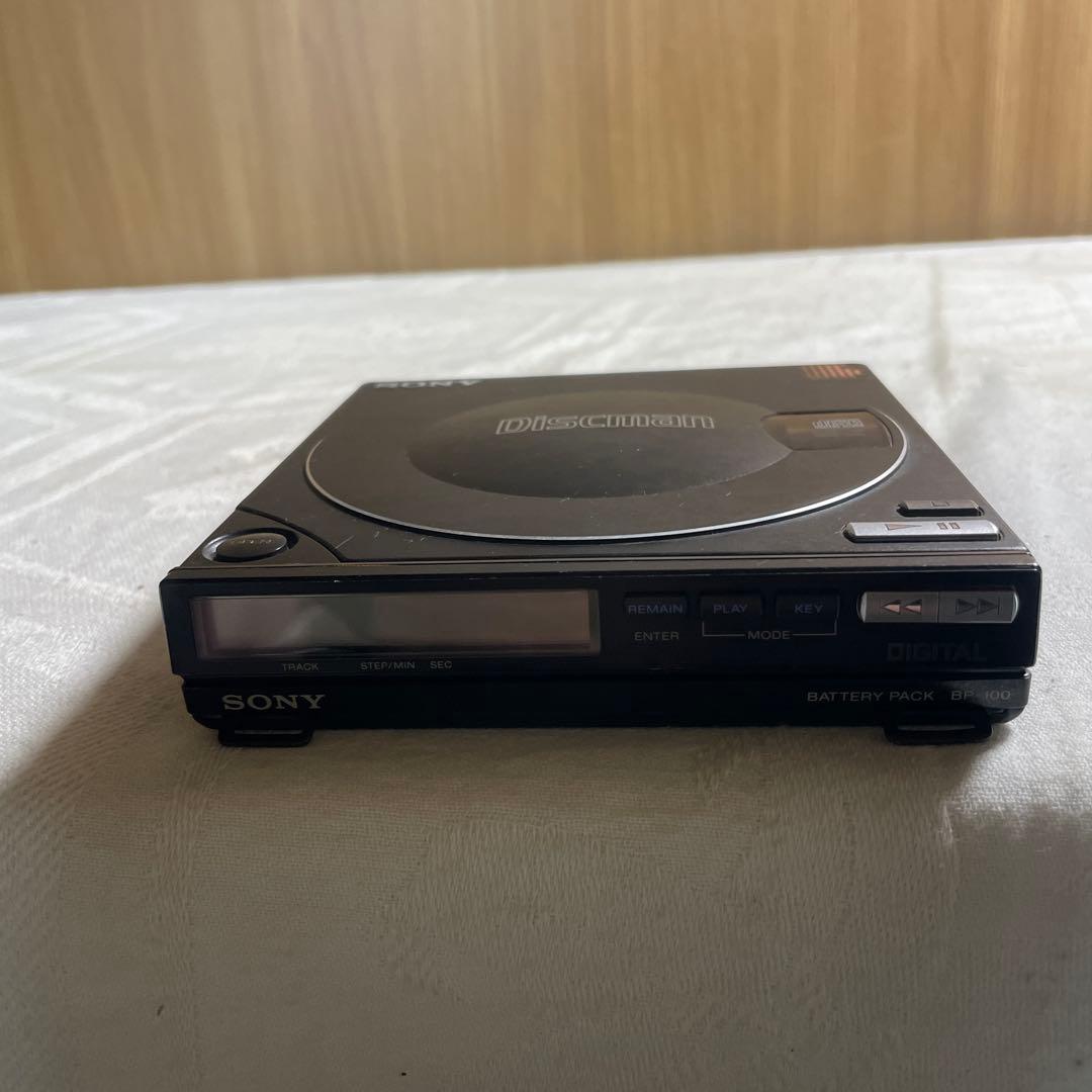 【超希少・ジャンク】SONY Discman + バッテリー BP-100