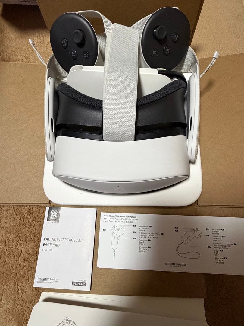  Quest 3S 128GB VRヘッドセット、その他、周辺機器等