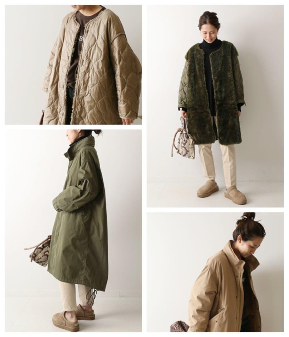 最終価格！キルティングライナーつきフィールドパーカー　モッズコート