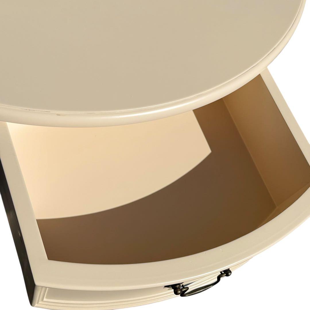 KZ008 LAURA ASHLEY  ハーフムーン コンソールテーブル