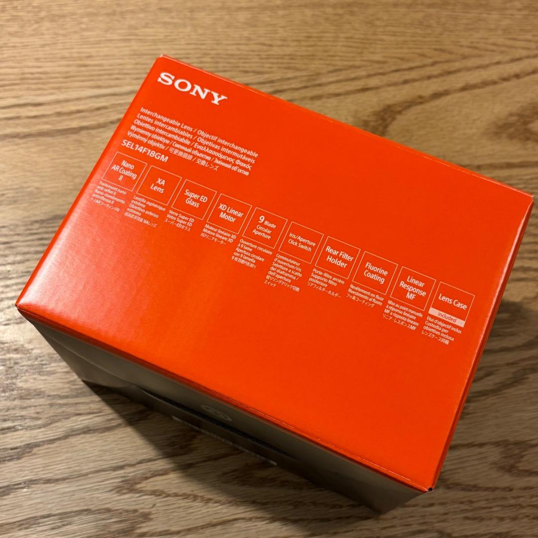 【新品未使用】SONY FE 14mm F1.8 GM SEL14F18GM