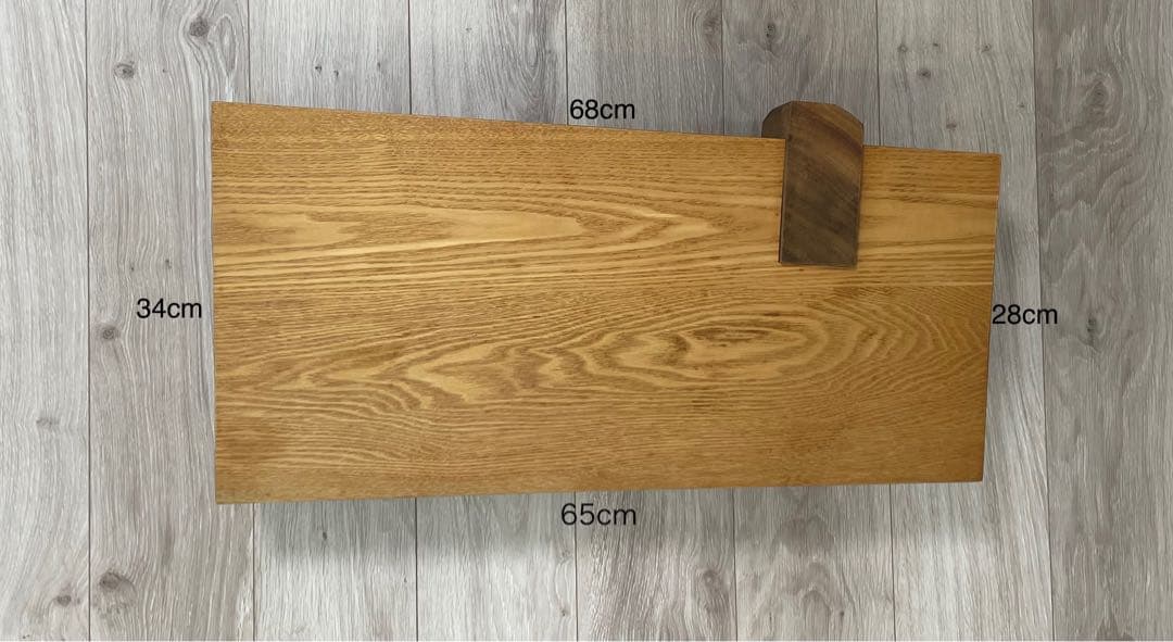 ACTUS モダン座卓 4卓 + 中央囲炉裏付き 5点セット-ACTUS 天然木