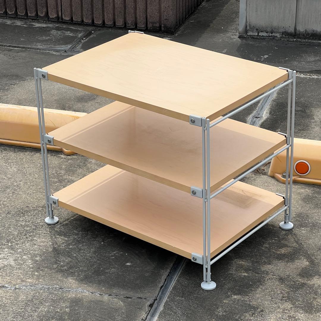 無印良品 スチールユニットシェルフ 木製 棚