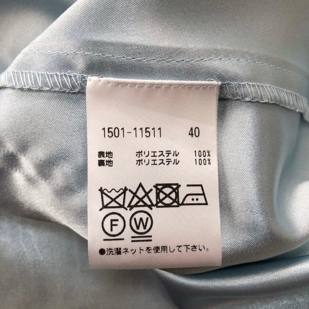 AUSTINREED*オーズチーンリード　総刺繍 花柄ワンピース ドレス 40