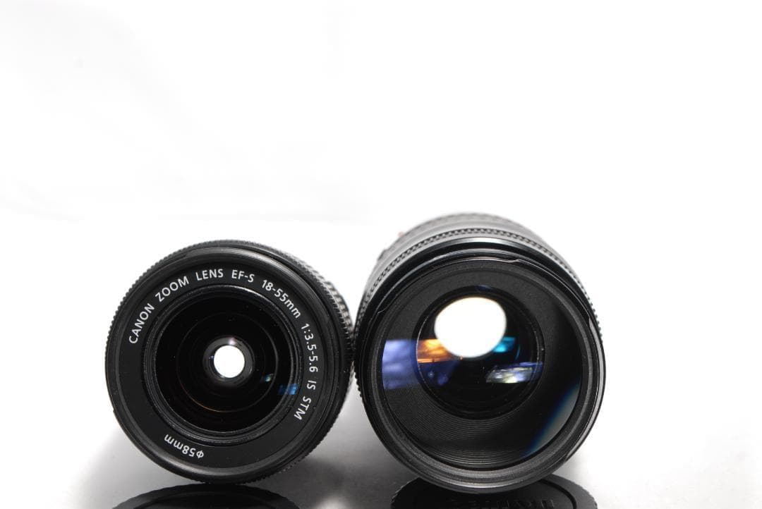 ✨Canon kiss X7✨Wレンズ✨初心者向け✨軽量モデル✨一眼レフカメラ