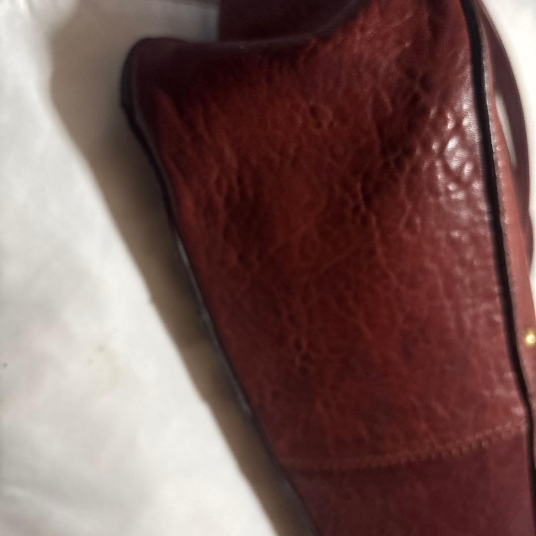 miumiu ナッパバタフライレザー ショルダーバッグ