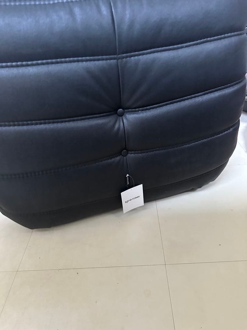 美品　 リーンロゼ　トーゴ1Pウルトラスエードブラック