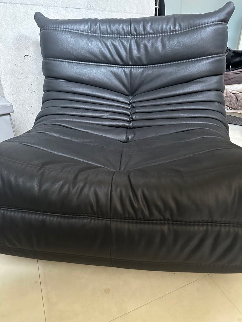 美品　 リーンロゼ　トーゴ1Pウルトラスエードブラック