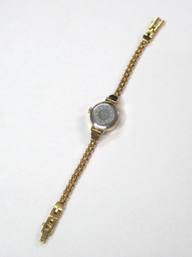 agete アガット ファースト ラウンドフェイス ジュエリーウォッチ 時計