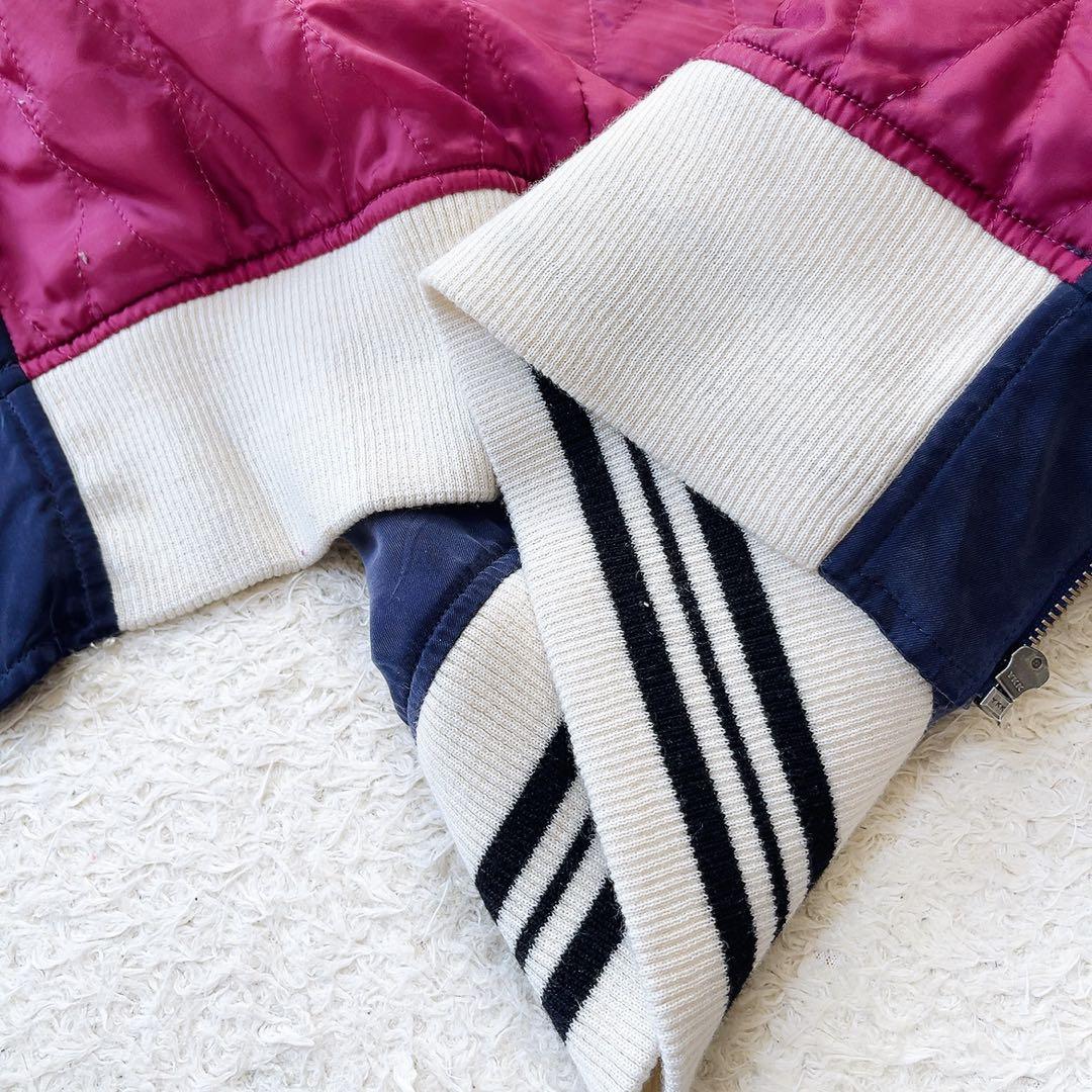 アウラ　AULA スカジャン　ビッグ刺繍　　大鹿　月　星　ネイビー　アウター