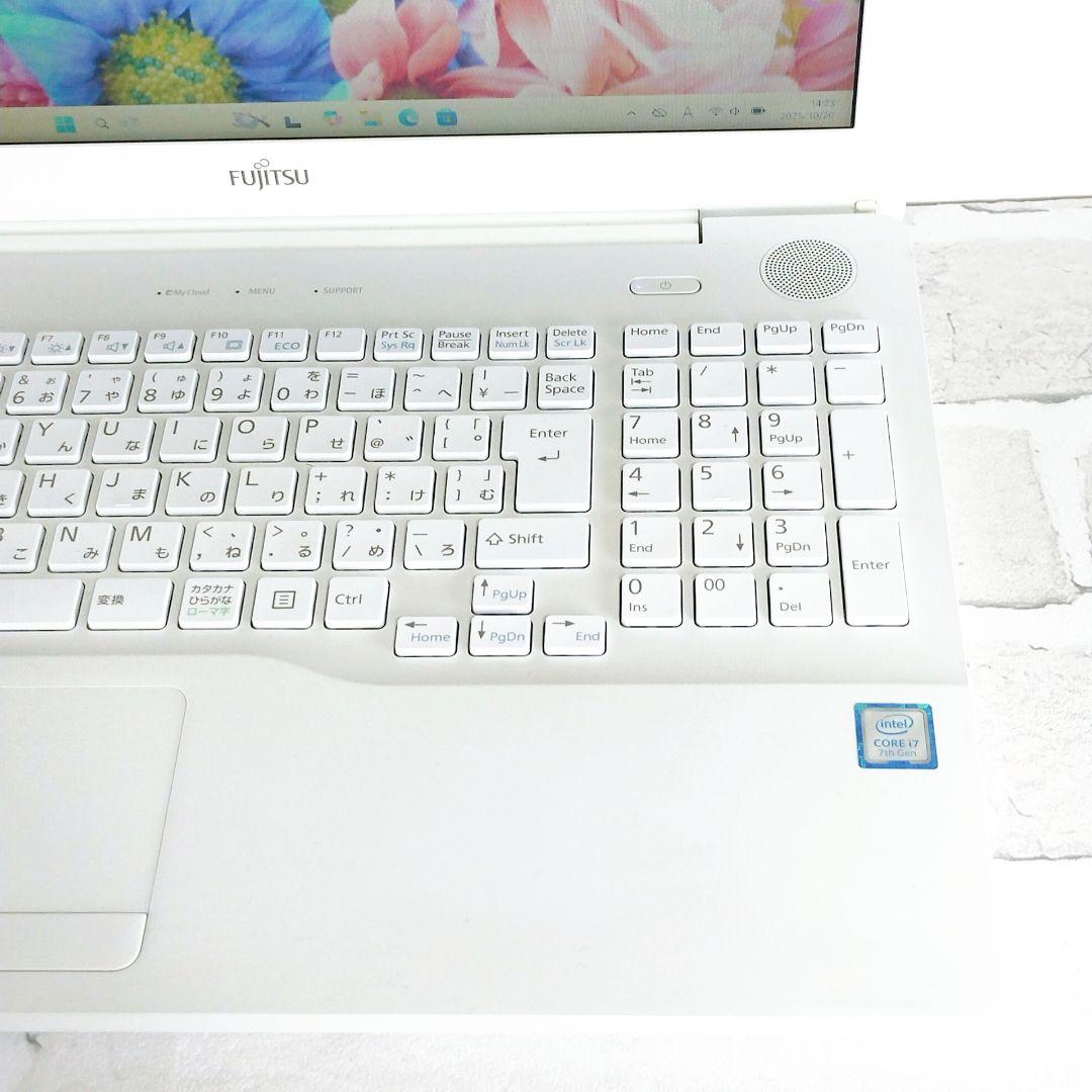 爆速SSD✨Corei7 ノートパソコン Windows11 カメラ付き DVD