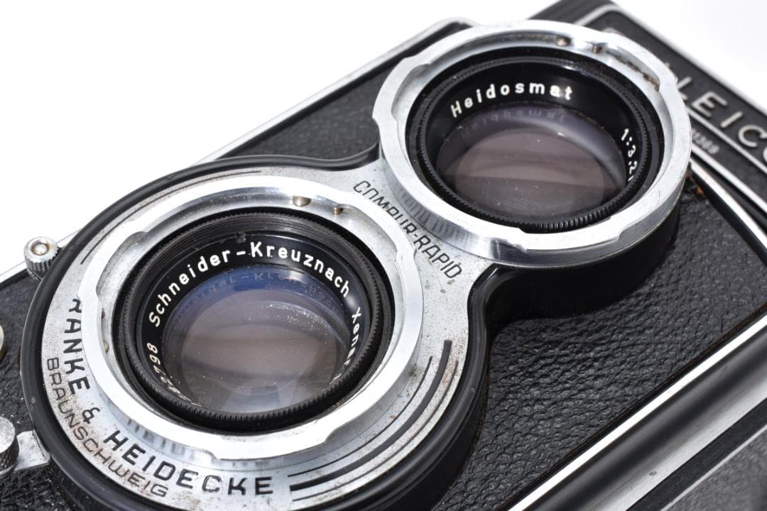 ROLLEICORD IV 二眼 Xenar75mm F3.2 全速OK 薄カビ