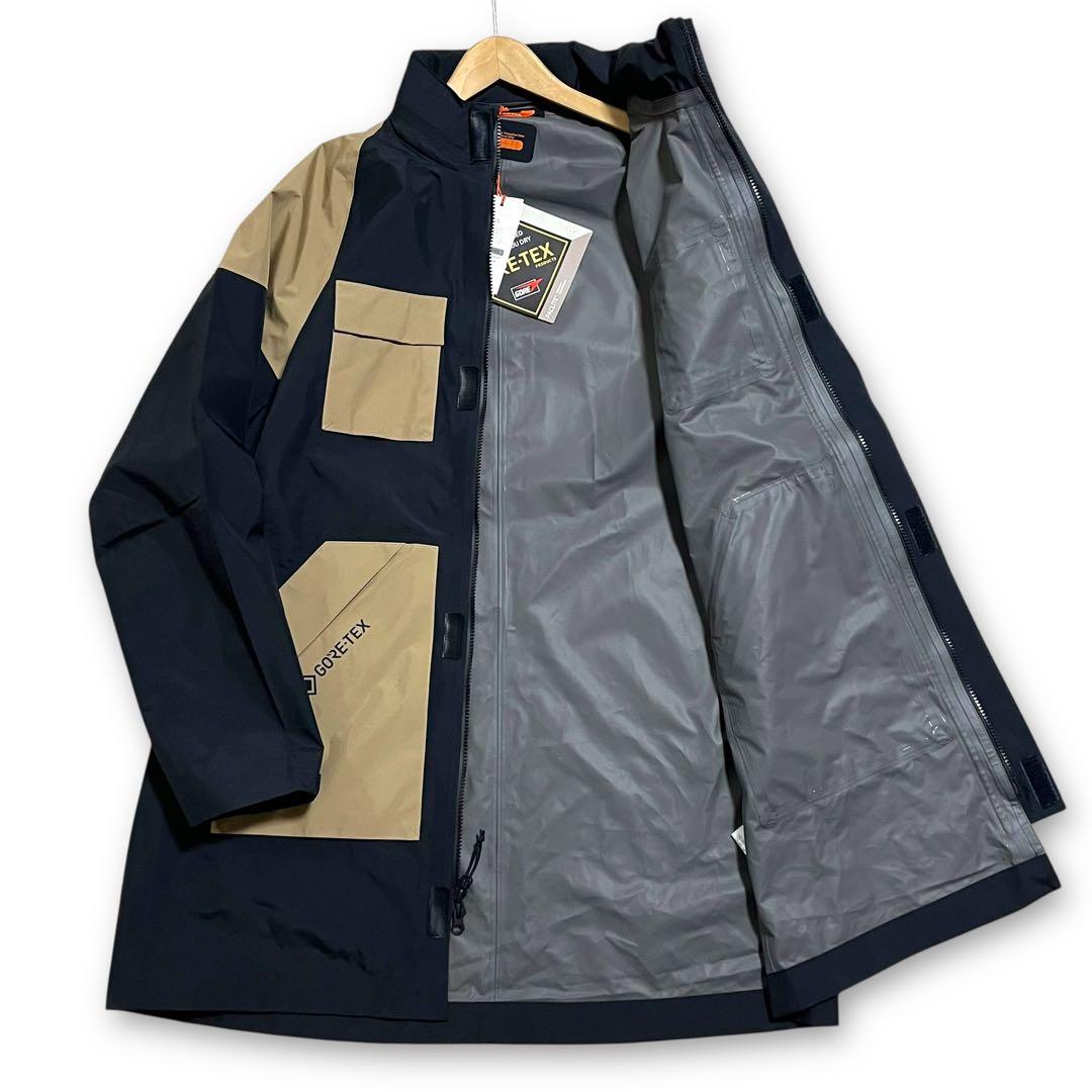 新品 MERELL メレル ゴアテックス 撥水 スタンドカラー レインコート