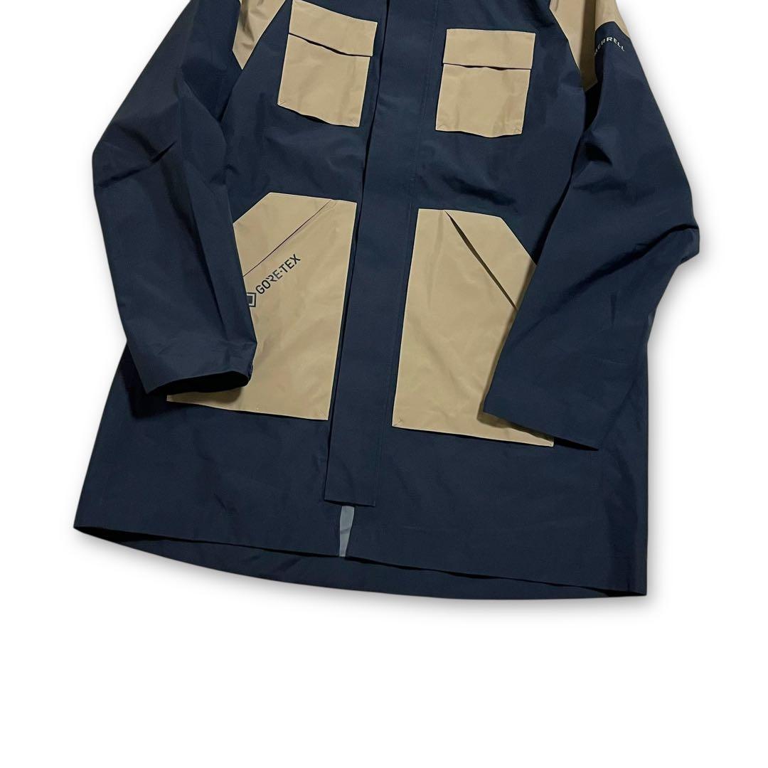 新品 MERELL メレル ゴアテックス 撥水 スタンドカラー レインコート