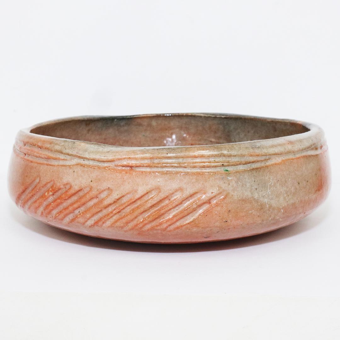 楽 吉左衛門 弘入 嶋台茶碗 菓子鉢 赤 赤楽 茶碗 楽焼