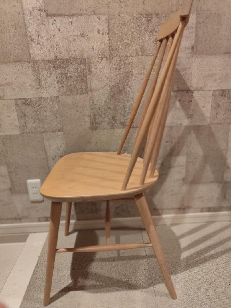 ② unico KOTONA ウィンザーチェア ハイバック コムバック 1脚