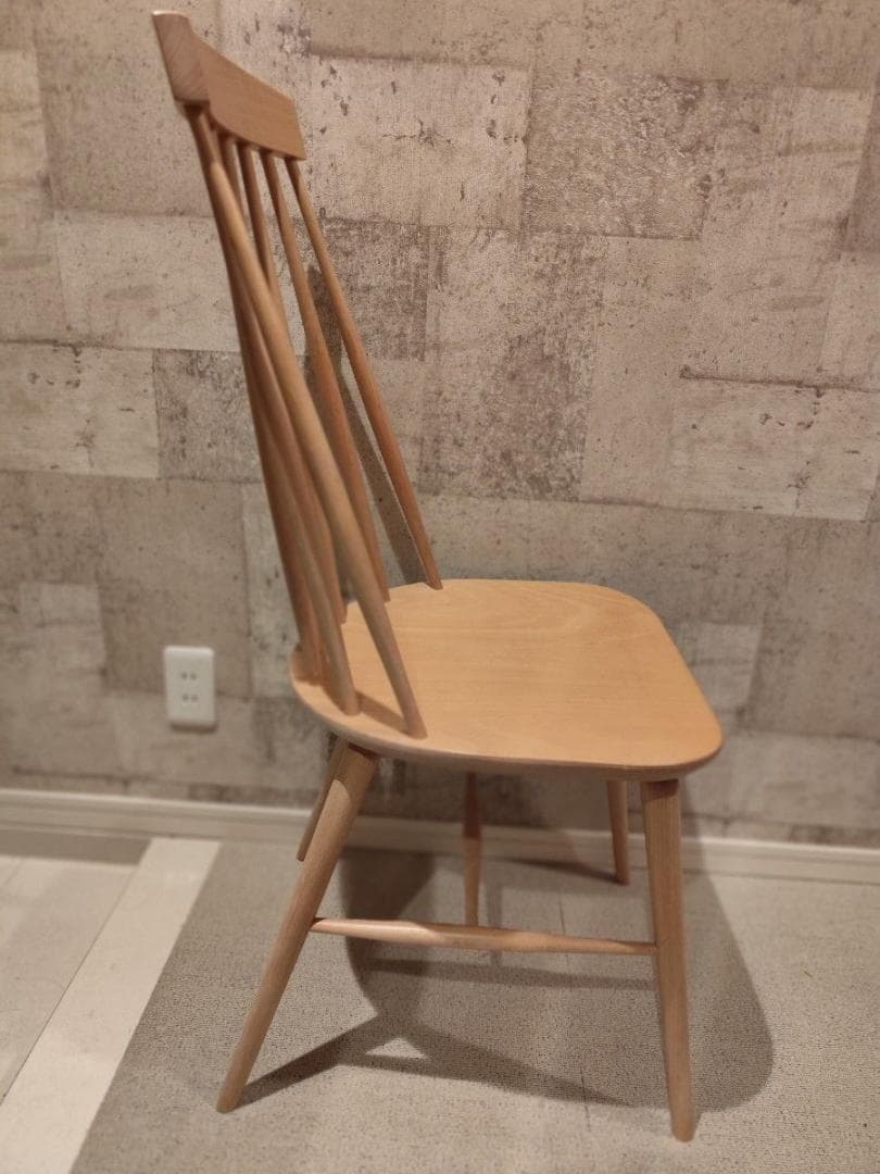 ② unico KOTONA ウィンザーチェア ハイバック コムバック 1脚