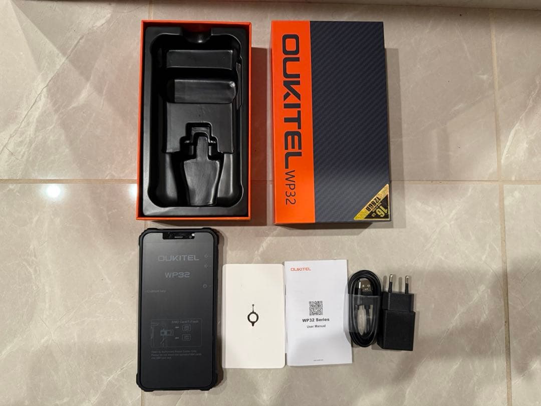 即日発送 OUKITEL WP32 頑丈なスマートフォン 16+128GB
