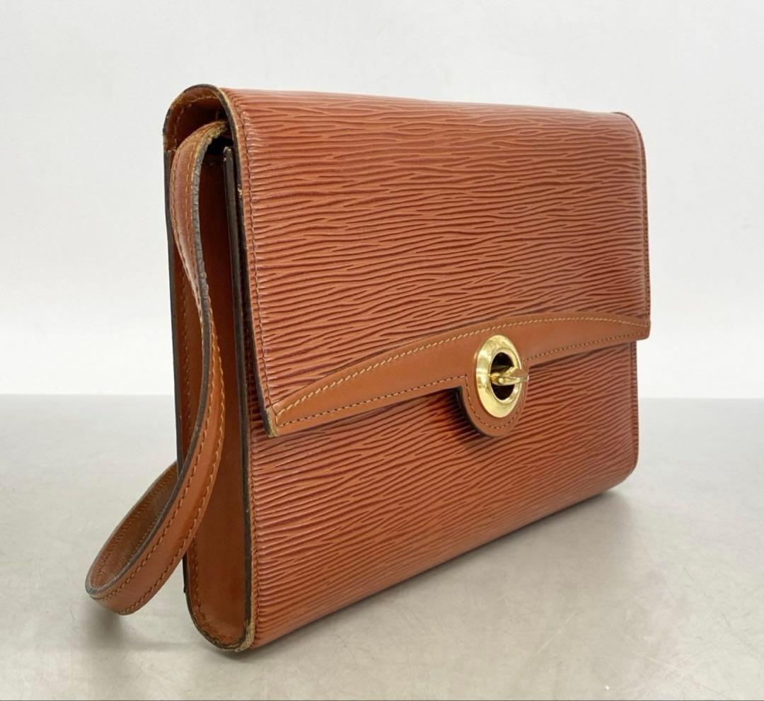 ルイヴィトン ショルダーバッグ　ポシェット・アルシュ エピ ノワール　ブラウン