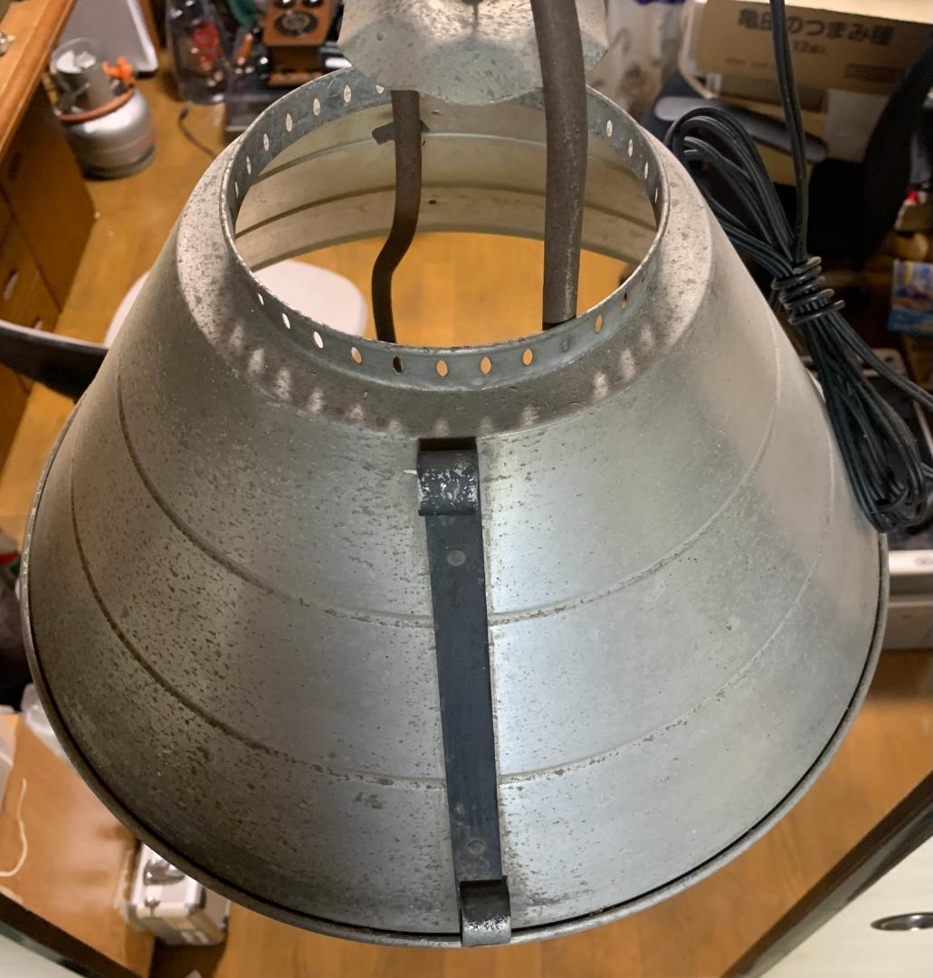 アンティーク!! アルミ製 ペンダントライト ヴィンテージ 現状品!!