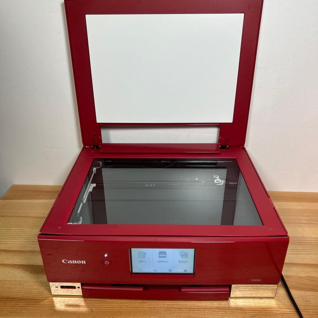 ★動作品！ Canon PIXUS TS8330RD A4インクジェット複合機