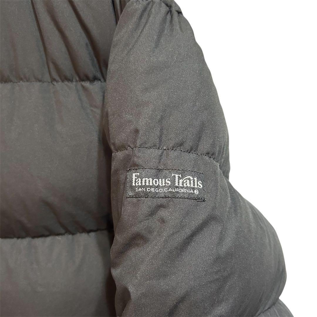 【定価50000】ベンチコートロング　ダウン80% 男女兼用 Ｍブラック