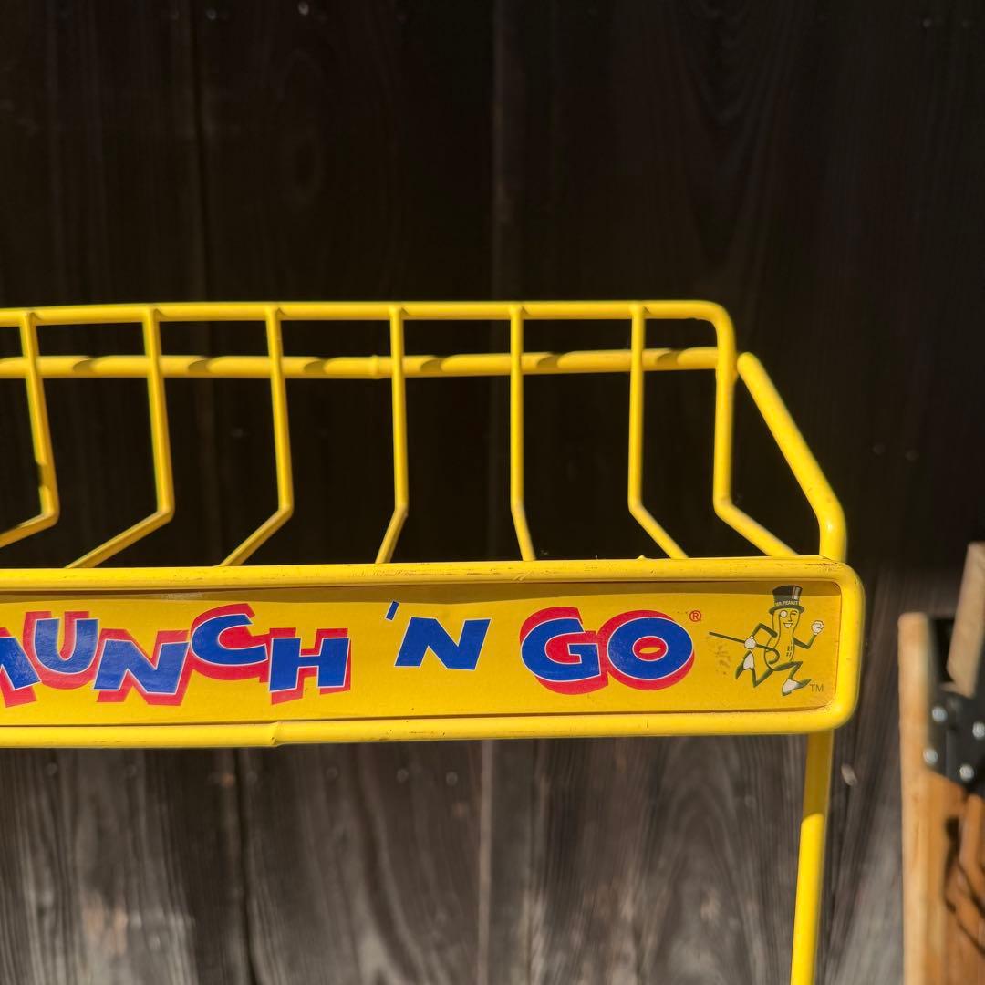 ミスターピーナッツ　ヴィンテージ ストアディスプレイ　ワイヤーラック　什器