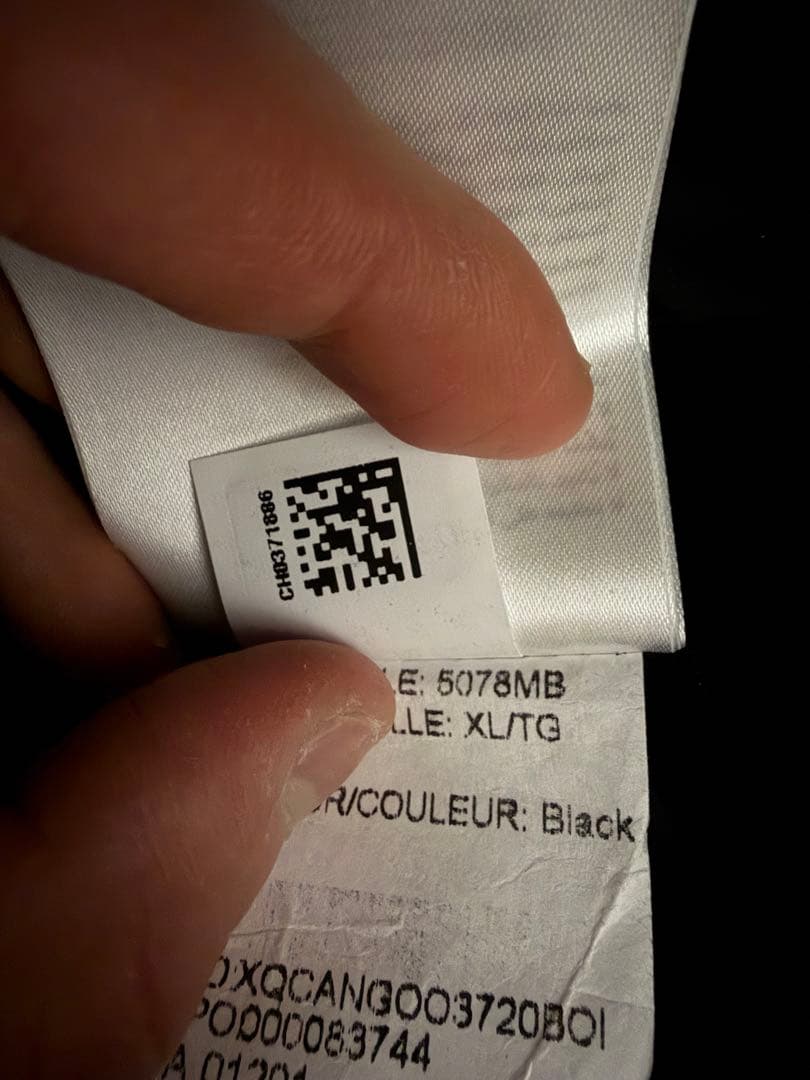 カナダグース　ロッジフーディー　ブラックレーベル　XLサイズ