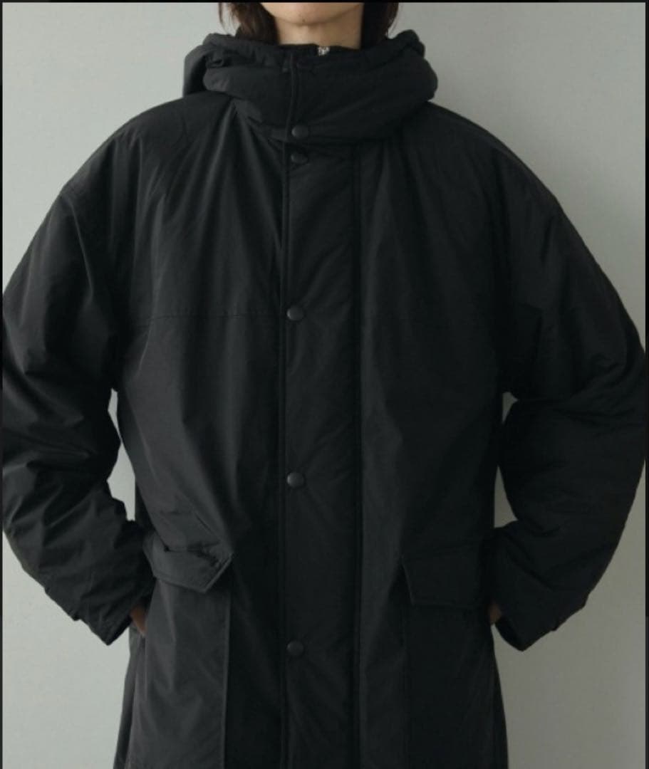 アンヌーク　anuke　Hooded Coat フードコート　ブラック36