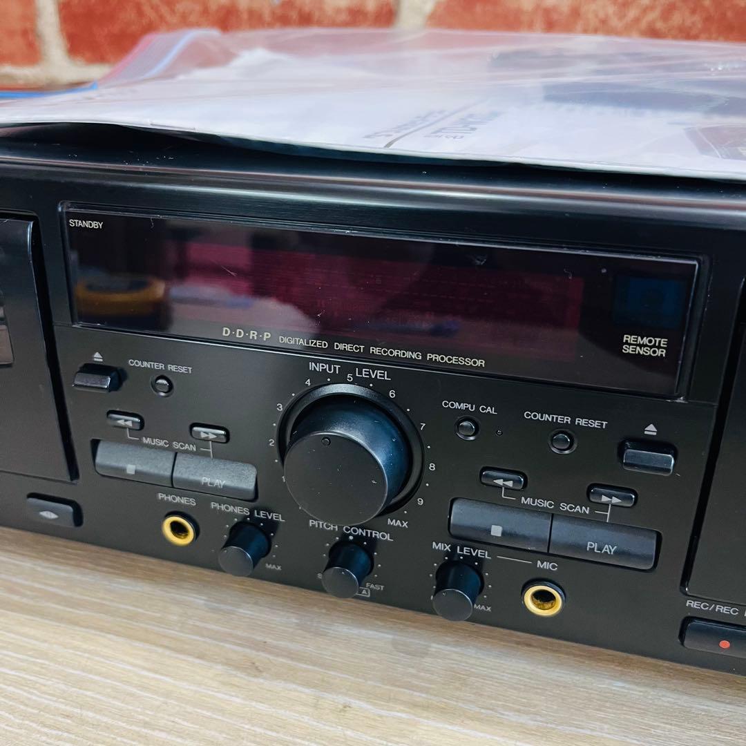 K3317【ビクター】Wカセットデッキ TD-W313 MK2