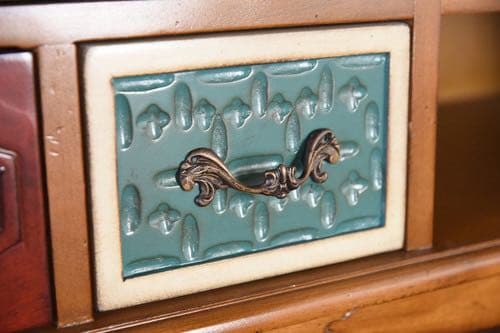 カリフォルニア・テレビボード・マホガニーver.