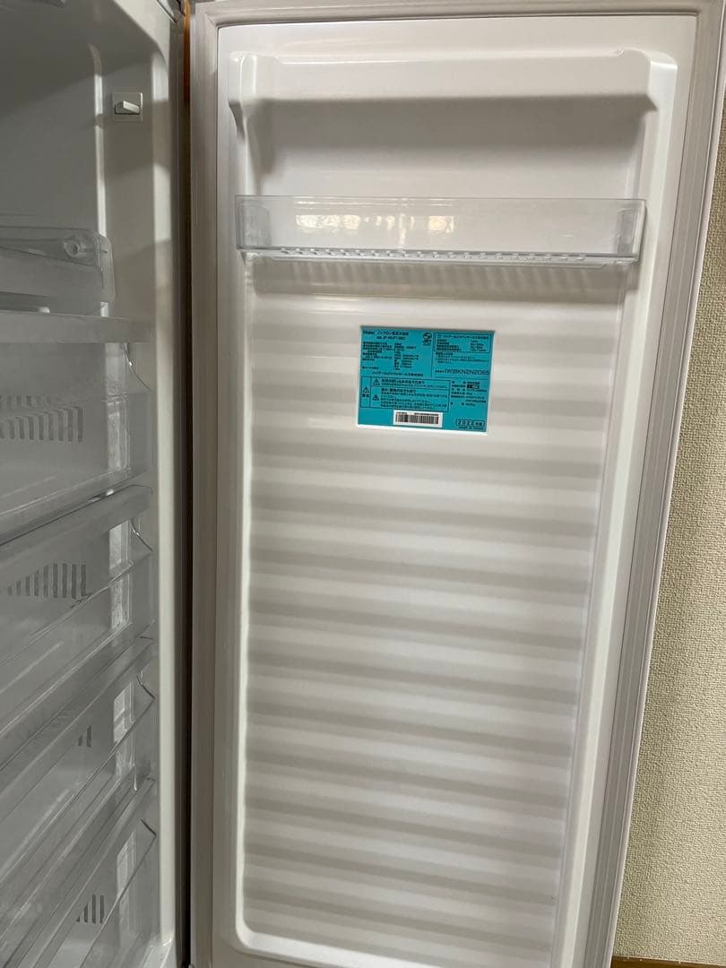 Haier 冷凍庫 JF-NUF138C 2022年製 説明書付