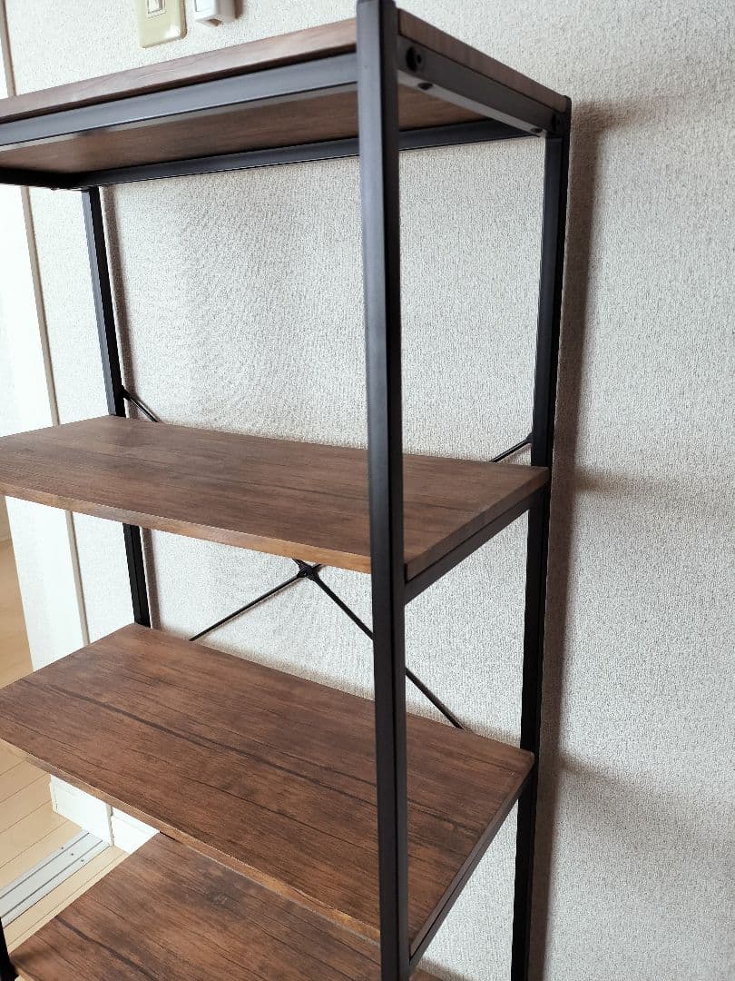 木製金属シェルフ 横幅約60cm