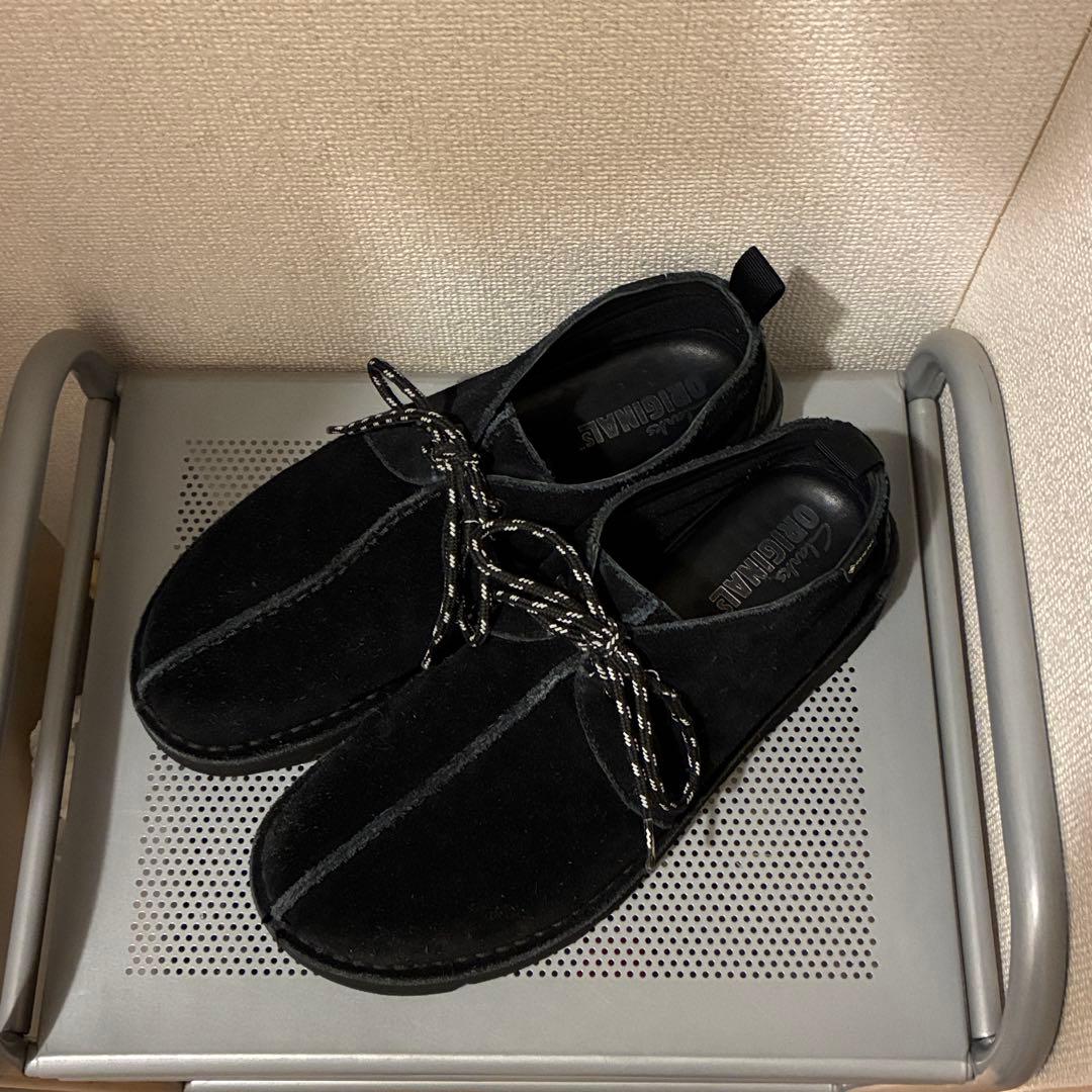 値下げ クラークス トレック GTX 黒 スエード 28.0 ゴアテックス 防水