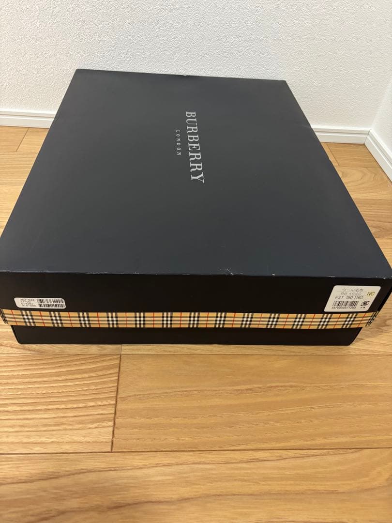 【新品】BURBERRY×西川ウールブランケット 140×200cm