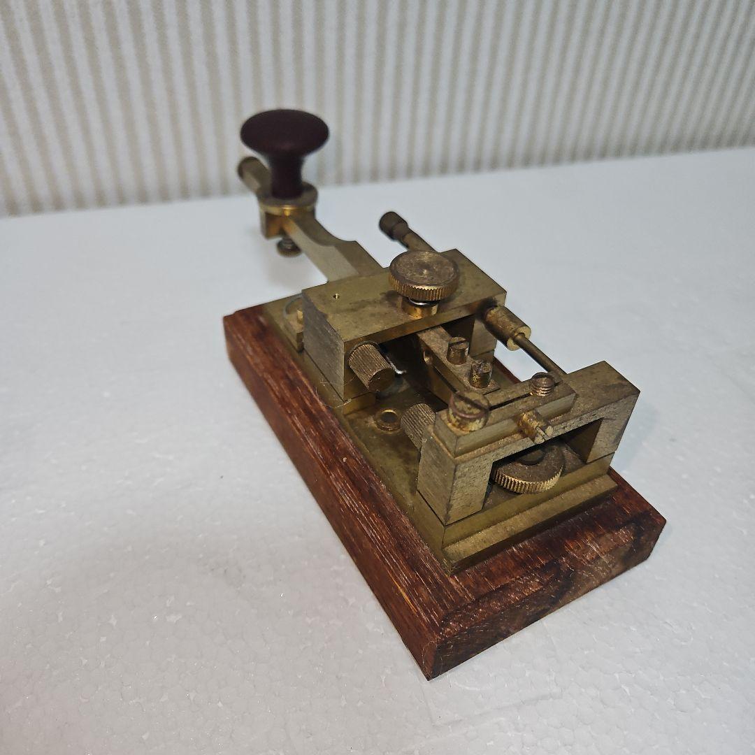 希少✨HI-MOUND ハイモンド HK-802 縦振り電鍵 ストレートキー