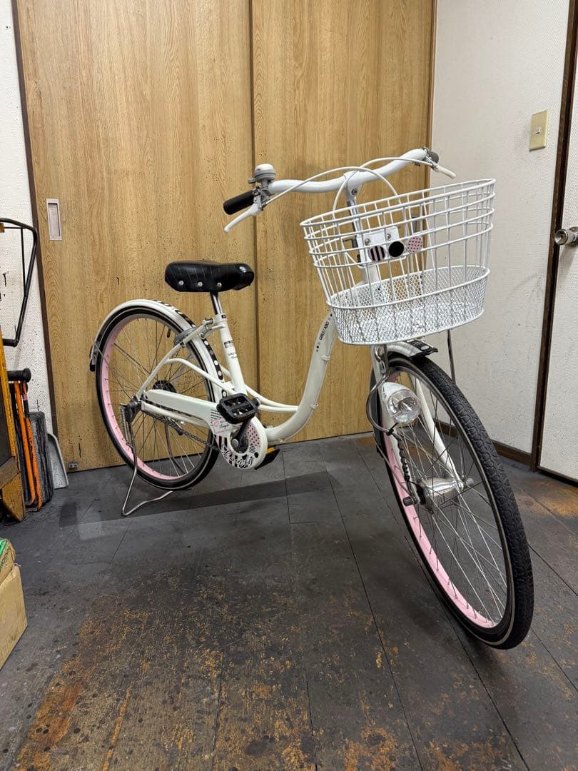 中古車　子供用自転車　GIRLSLABO　24インチ　LEDオートライト　美品