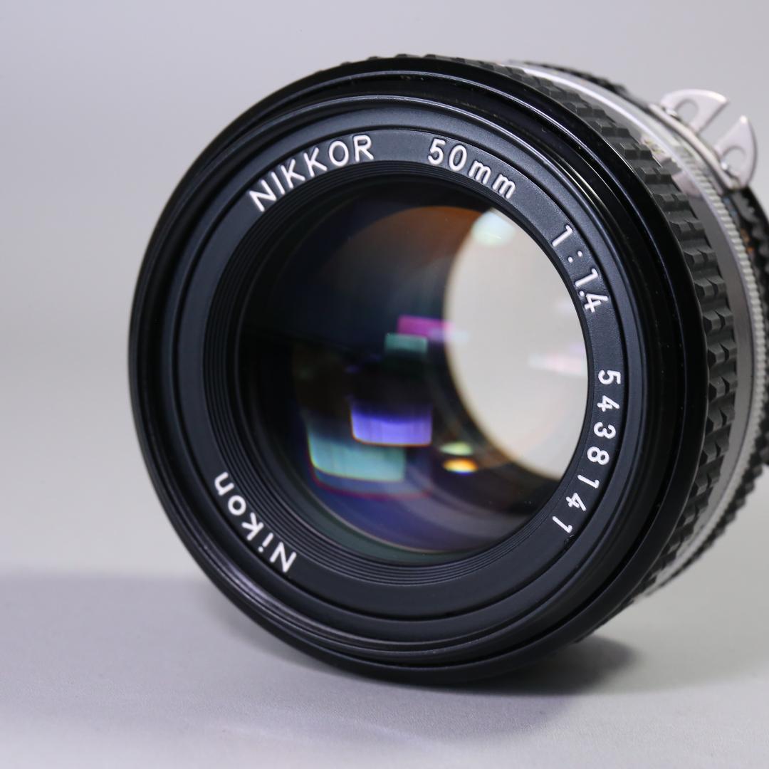 ☆未使用級☆ NIKKOR Ai-S 50mm F1.4 レンズ　＃391