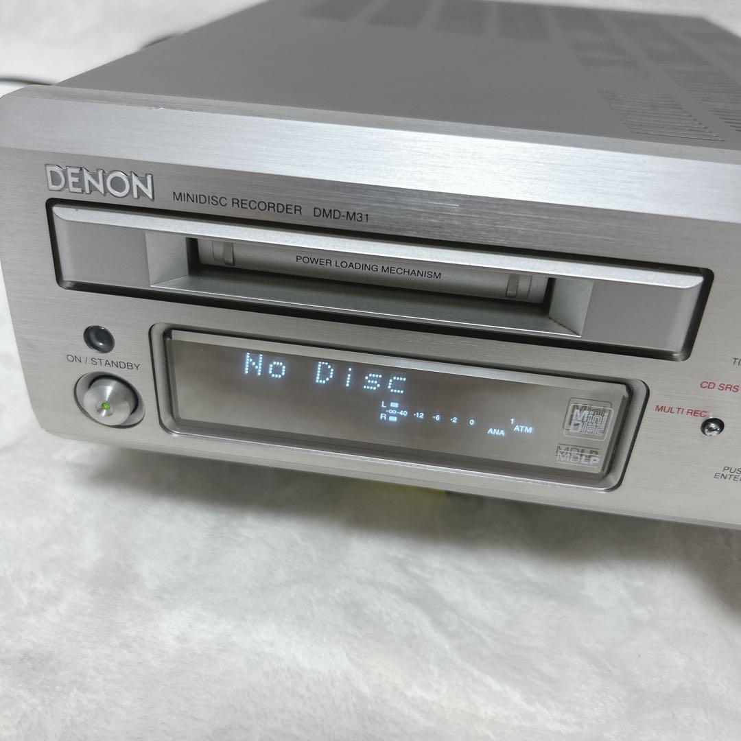 ✨動作品✨ DENON DMD-M31　MDプレーヤー MDデッキ