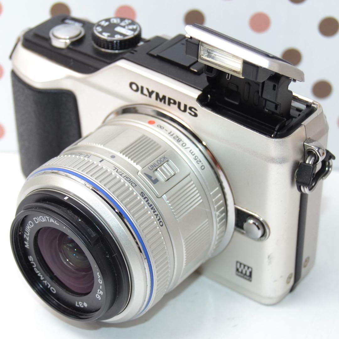 ❤️スマホに転送❤️オリンパス PL2 ミラーレスカメラ