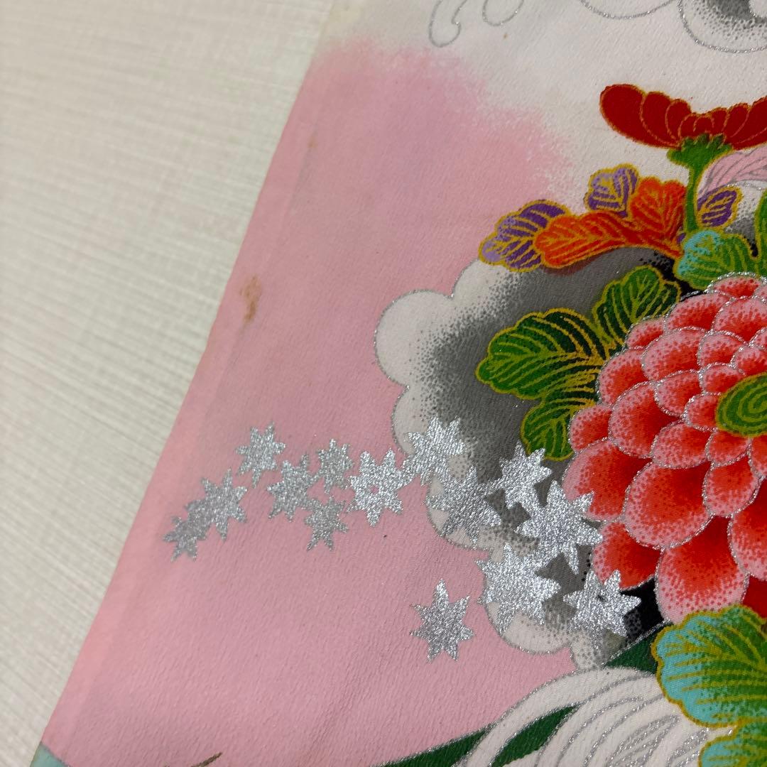 アンティーク着物　七五三着物　３歳着物