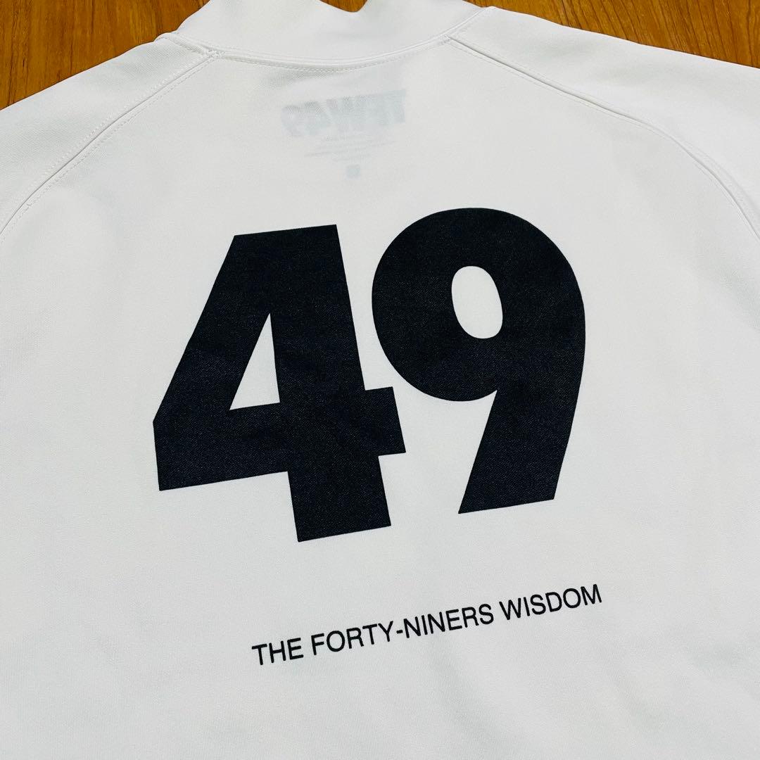 TFW49 モックネック　Tシャツ ホワイト　M ゴルフ