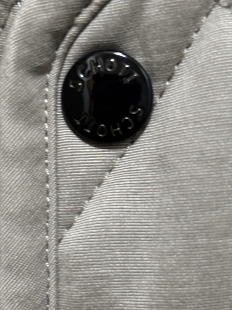 Schott QUILTING WORK VEST/ベージュ　定価19,800円