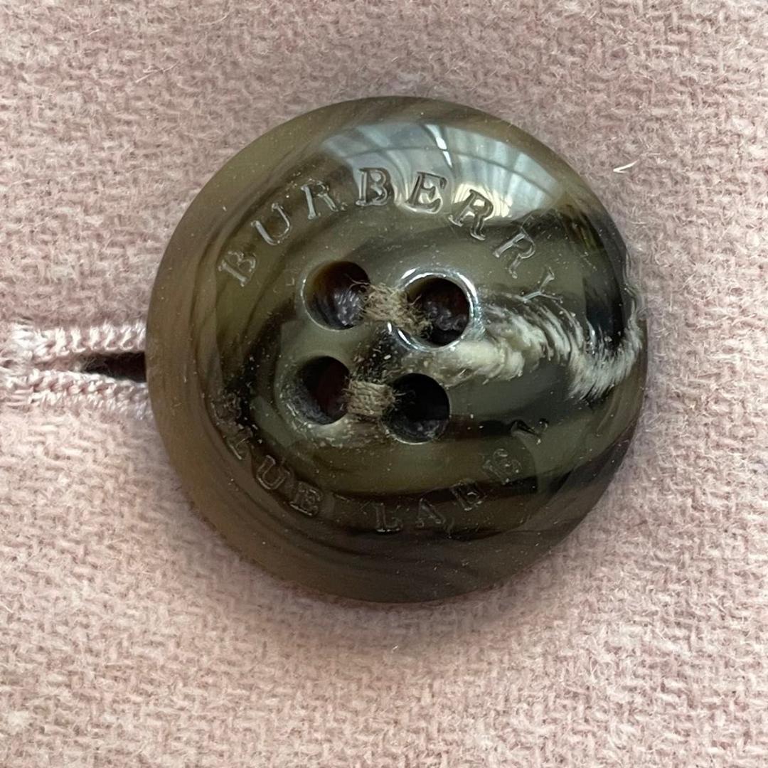 BURBERRY BLUE LABEL ロングコート ピンク　S アンゴラ混