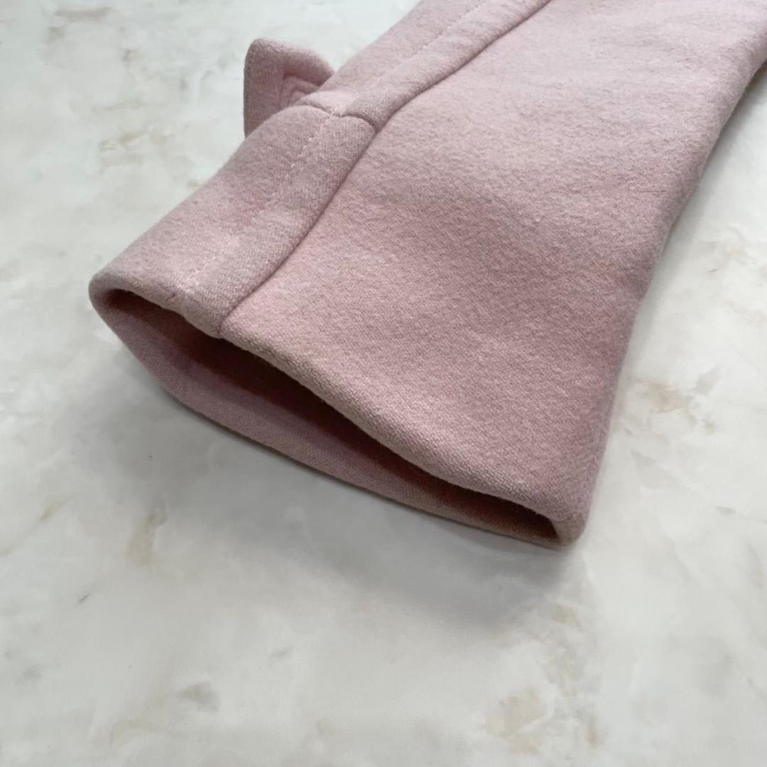 BURBERRY BLUE LABEL ロングコート ピンク　S アンゴラ混