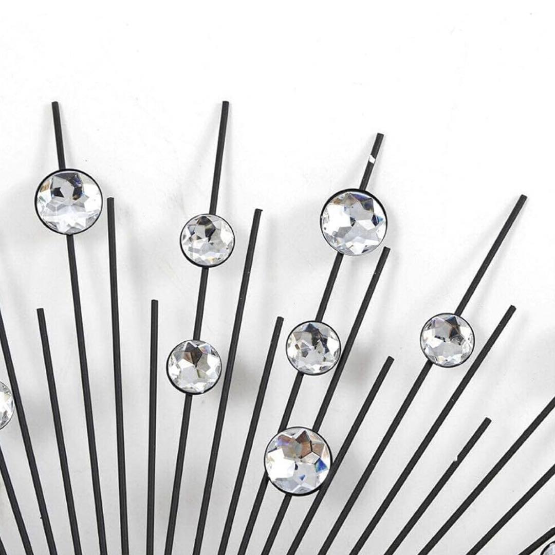 ラグジュアリー ラージ ラウンド ミュート クロック60 x 60cm